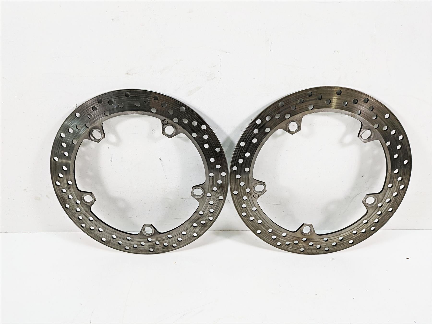 2007 BMW R1200GS K255 Adv Brembo Front Brake Disc Rotor Set D=305mm 34117711427
