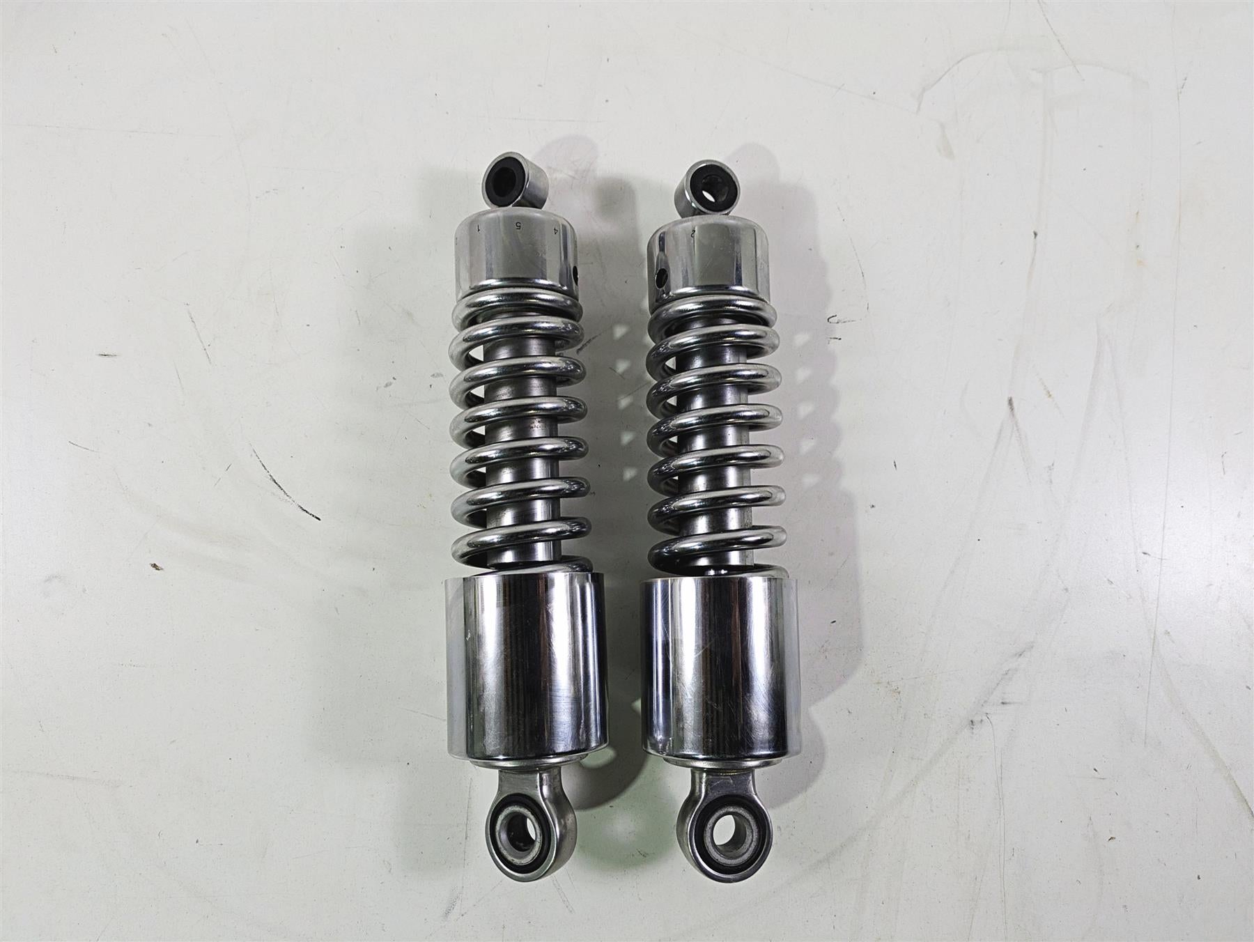 2006 Triumph Rocket 3 Rear Chrome Shock Damper Set T2055401 {{ shop.shopifyCountryName }} - Mototech271