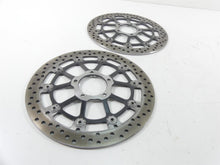 Load image into Gallery viewer, 2015 Ducati Diavel Dark Front Brembo Brake Disc Rotor Set 49241011A
