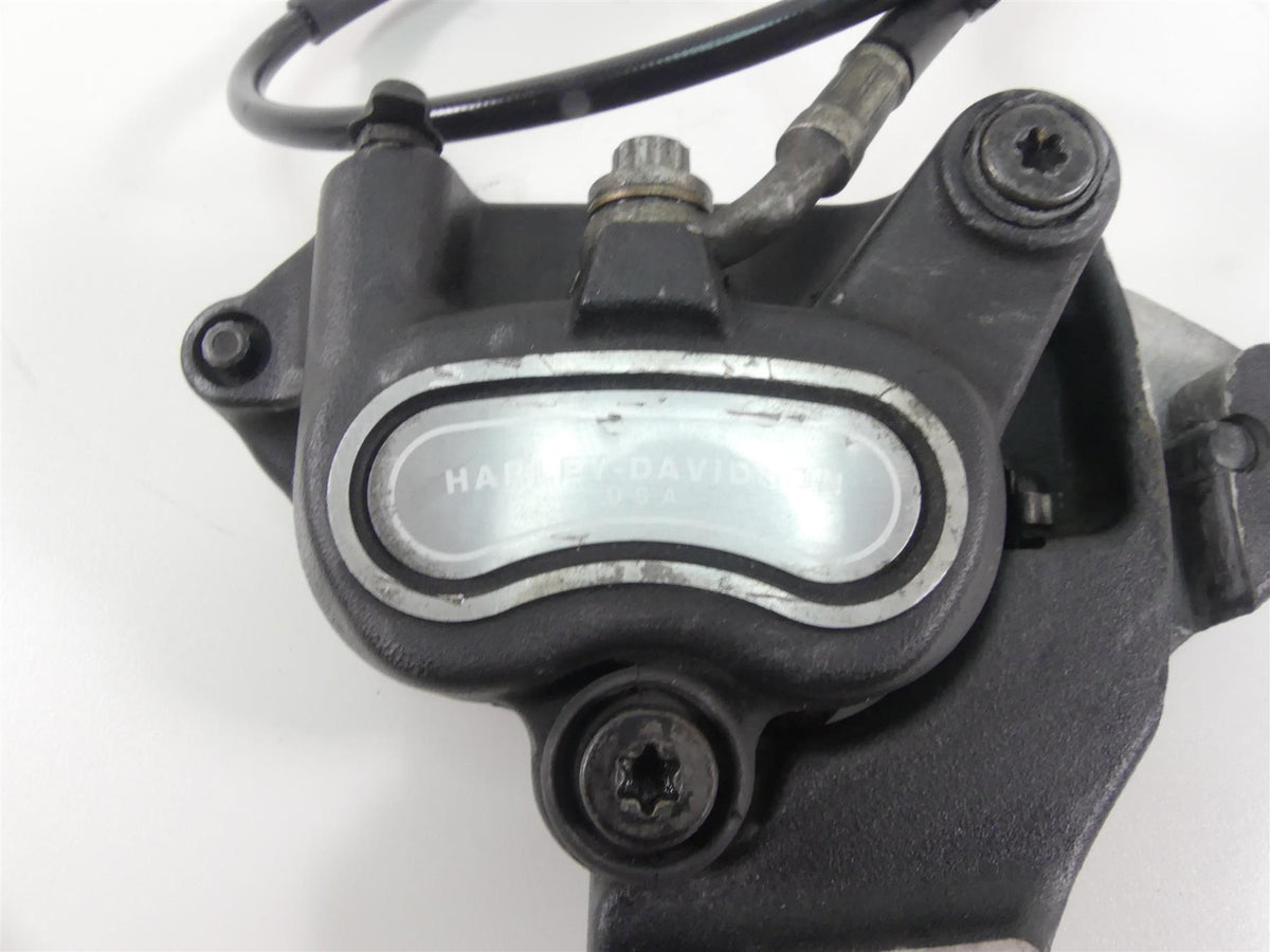 2008 Harley Softail FLSTSB Cross Bones Rear Brake Caliper 25mm Bracket 40908-08 {{ shop.shopifyCountryName }} - Mototech271
