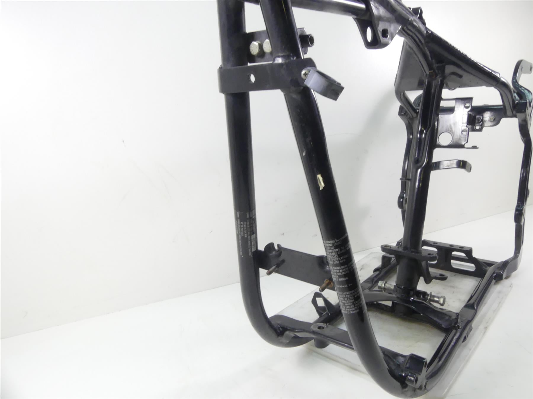1993 Harley FXSTS Softail Springer Straight Main Frame Chassis - Slvg 47008-92B {{ shop.shopifyCountryName }} - Mototech271