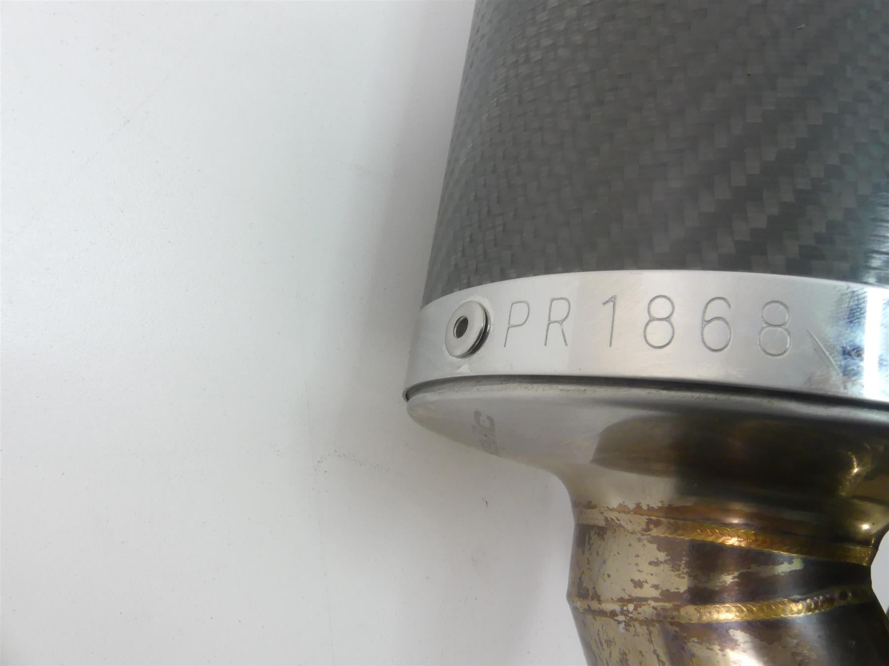 2016 BMW S1000XR K49 Delkevic Oval Carbon Fiber 450mm Exhaust Muffler PR1868 {{ shop.shopifyCountryName }} - Mototech271