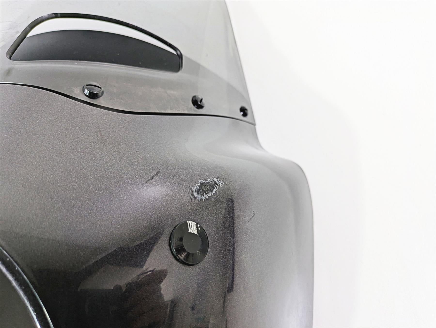 2011 Harley FXDC Dyna Super Glide Front Nose Headlight Cover Windshield & Mount {{ shop.shopifyCountryName }} - Mototech271