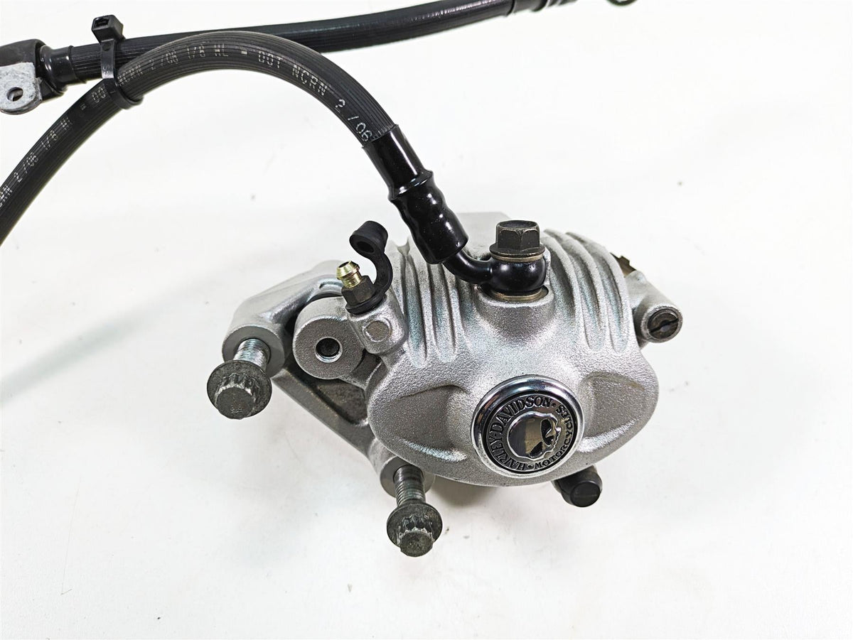 2006 Harley Sportster XL1200 Front Brake Caliper + Line & Insert 44121-04A {{ shop.shopifyCountryName }} - Mototech271