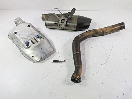 2012 Triumph Daytona 675 Akrapovic Exhaust Slip On Muffler - Read S-T675SO3-HACT {{ shop.shopifyCountryName }} - Mototech271
