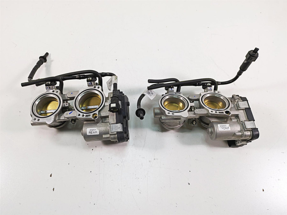 2020 Aprilia Tuono V4 Factory Throttle Body Bodies Set 776miles 857303 857304 {{ shop.shopifyCountryName }} - Mototech271