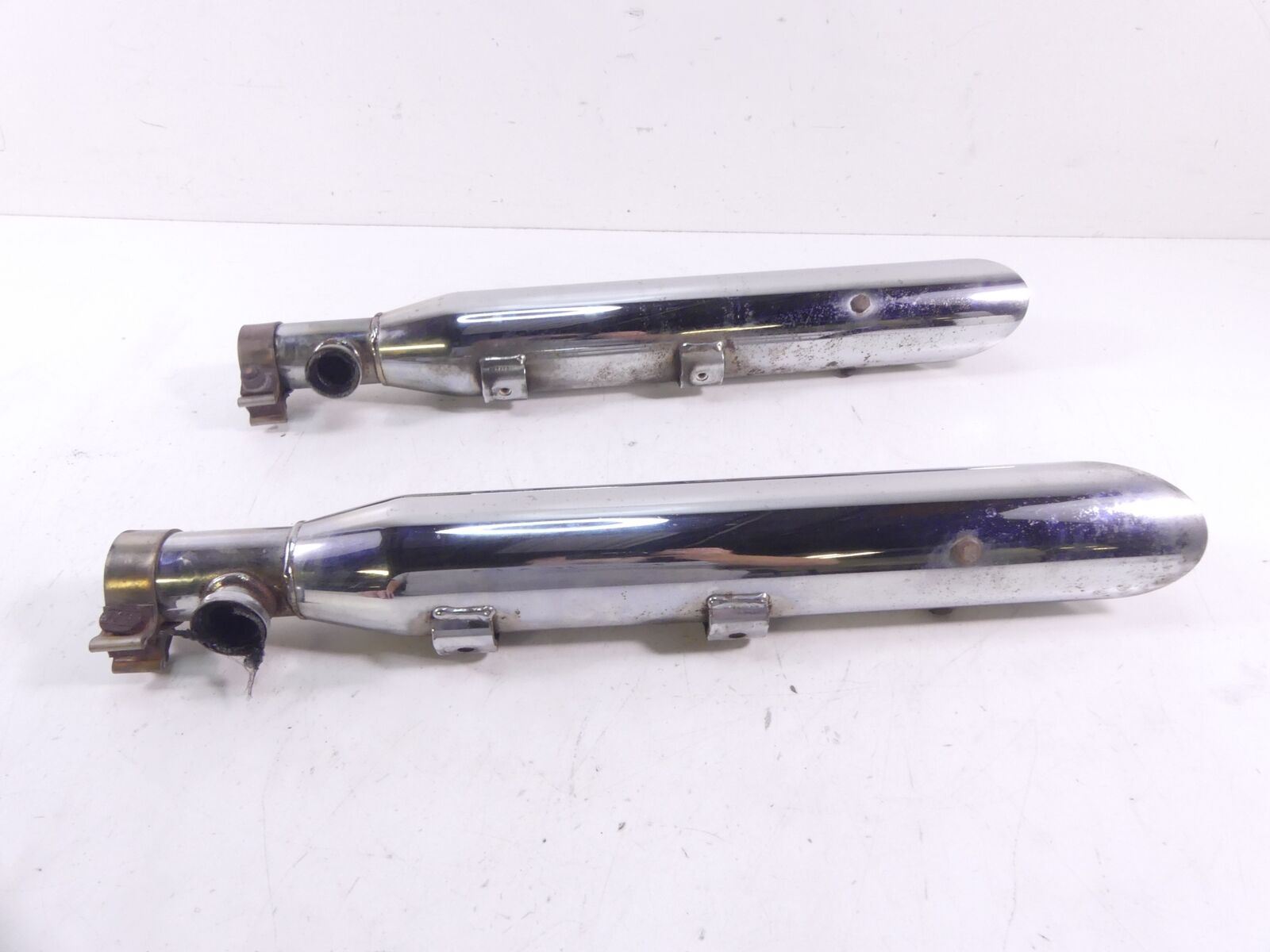 2002 Harley FLSTCI Softail Heritage Screamin Eagle II 2 Muffler Pipe Set 80448-F {{ shop.shopifyCountryName }} - Mototech271