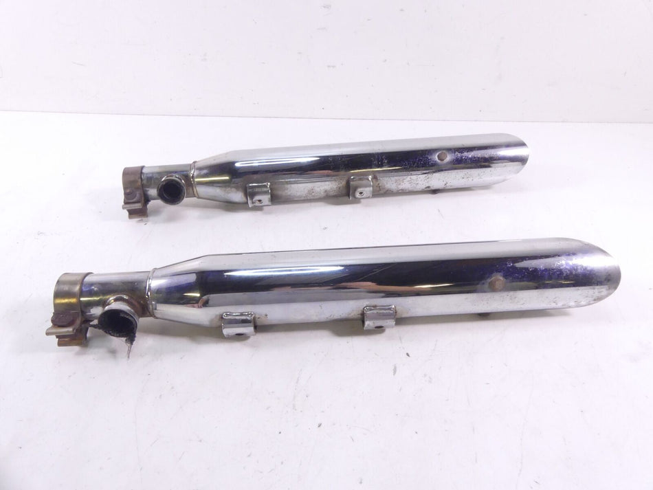 2002 Harley FLSTCI Softail Heritage Screamin Eagle II 2 Muffler Pipe Set 80448-F {{ shop.shopifyCountryName }} - Mototech271