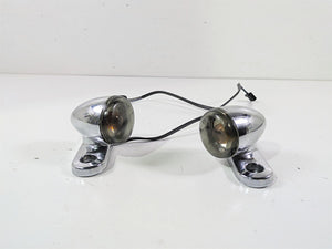 2010 Harley Touring FLHXSE CVO Street Glide Front Blinker & Mount Set 69278-06