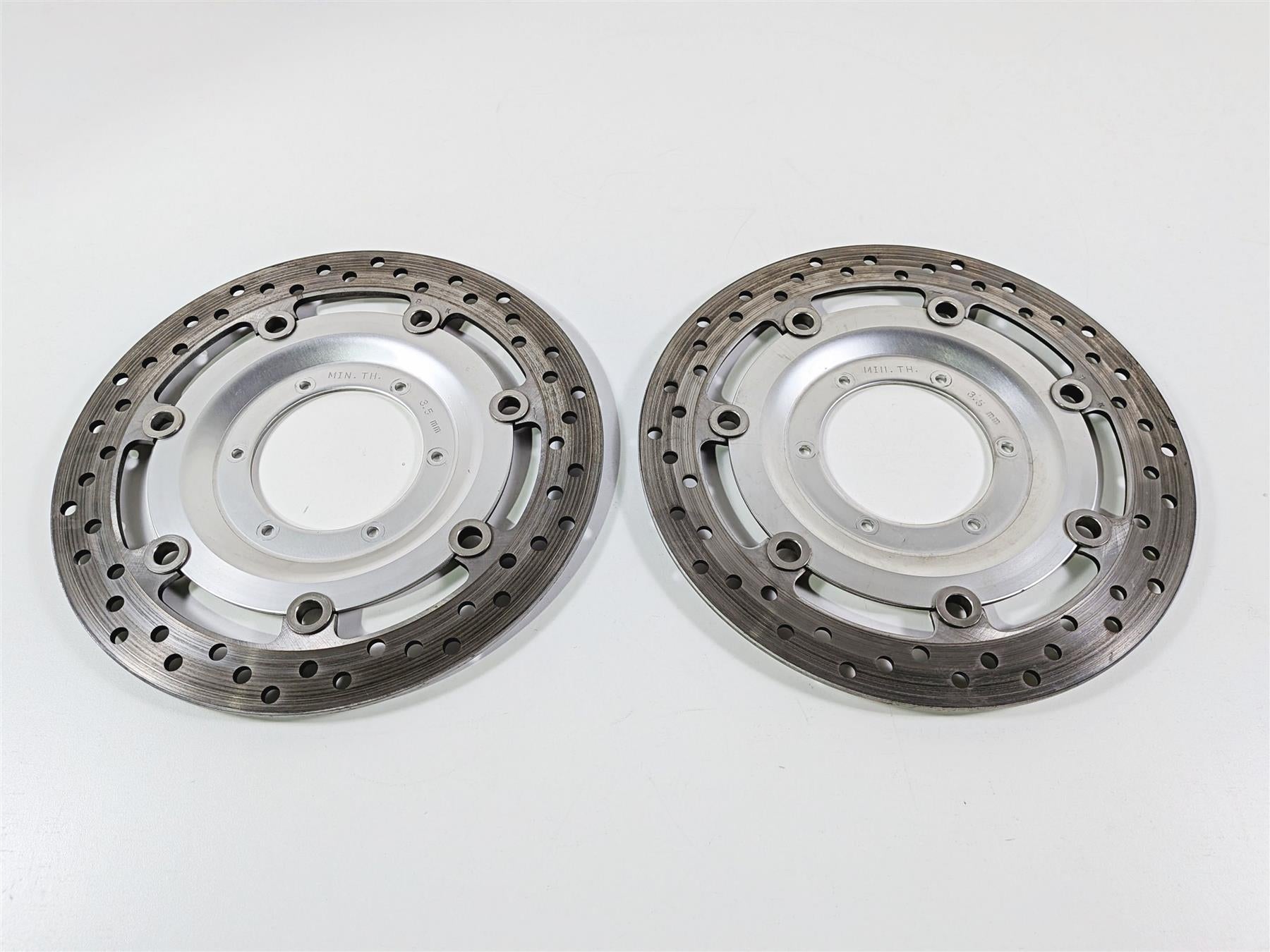 2003 Honda V-Twin VTX1800 C Front Brake Rotor Disc Set 45120-MCH-003 {{ shop.shopifyCountryName }} - Mototech271
