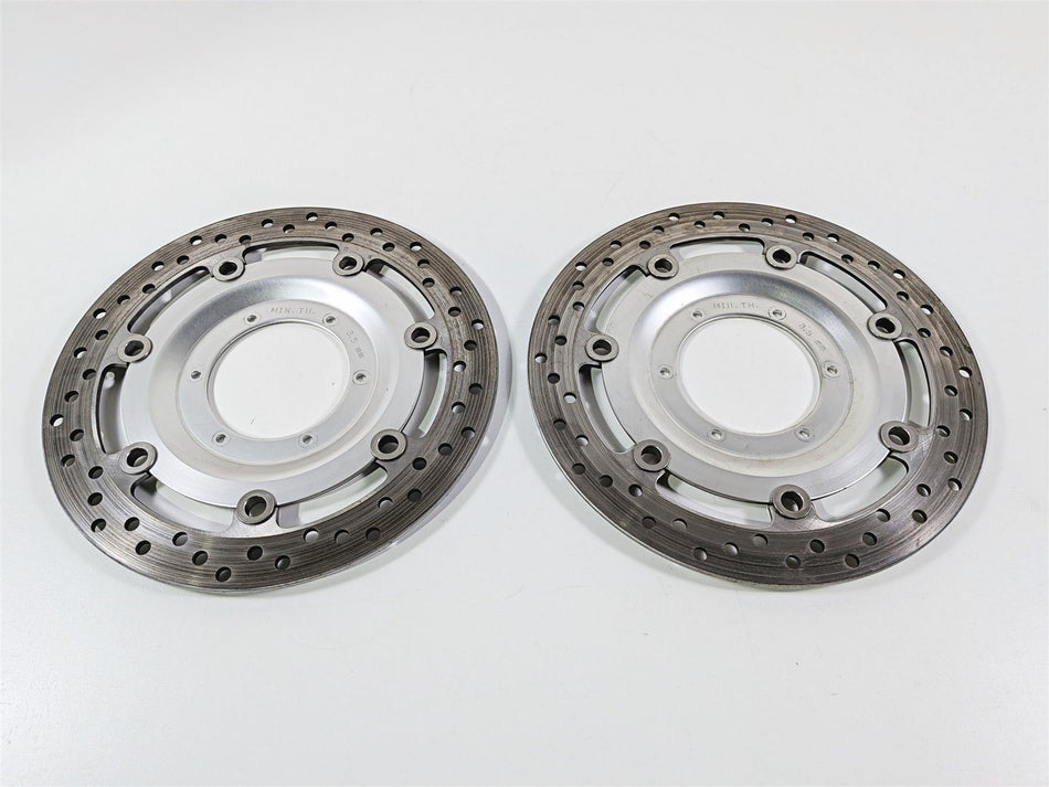 2003 Honda V-Twin VTX1800 C Front Brake Rotor Disc Set 45120-MCH-003 {{ shop.shopifyCountryName }} - Mototech271