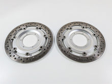 Load image into Gallery viewer, 2003 Honda V-Twin VTX1800 C Front Brake Rotor Disc Set 45120-MCH-003
