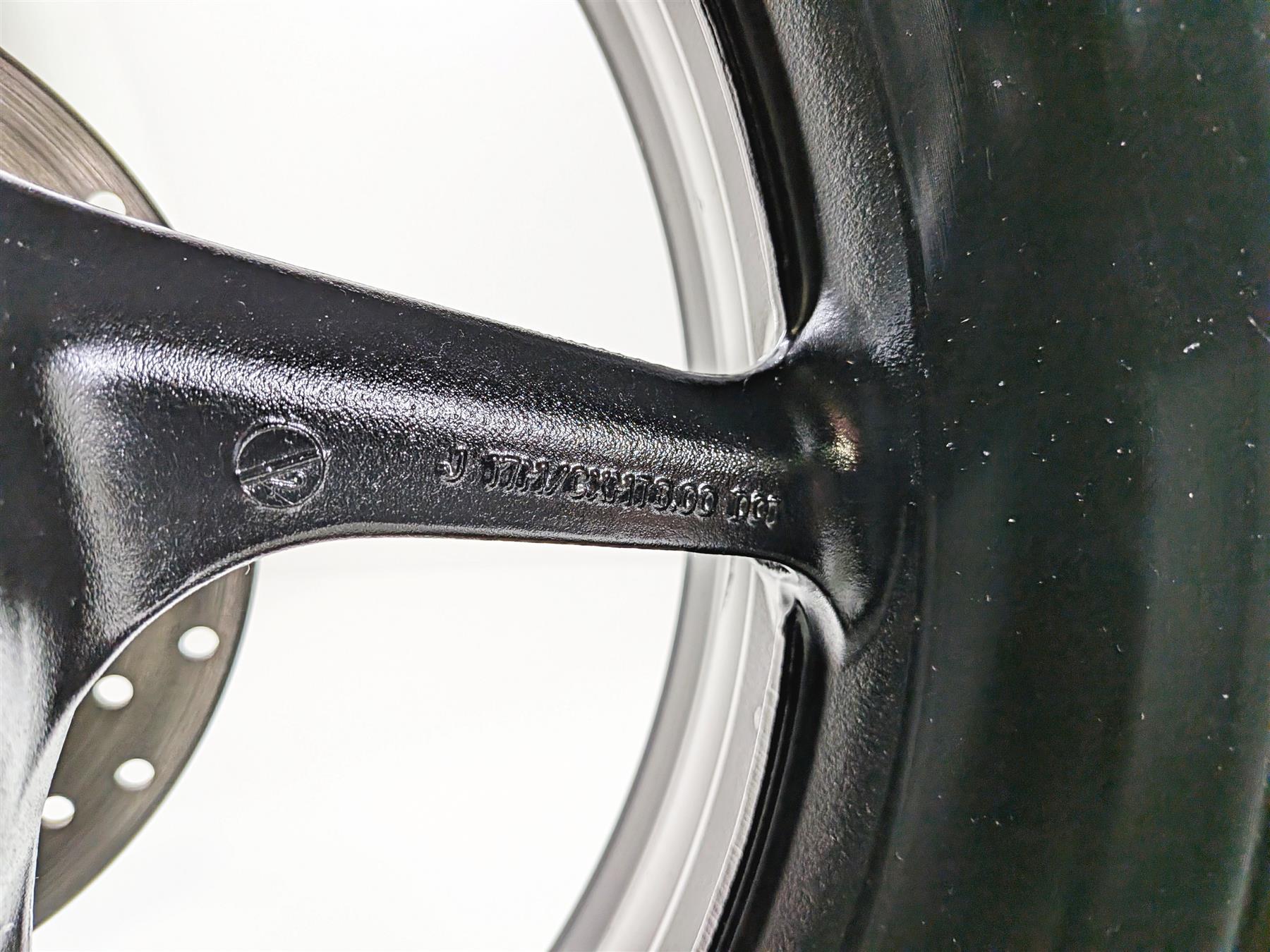 2008 Yamaha YZF R1 RN19 Straight Black Rear Wheel Rim 17x6 5VY-25338-00 {{ shop.shopifyCountryName }} - Mototech271