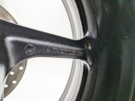 2008 Yamaha YZF R1 RN19 Straight Black Rear Wheel Rim 17x6 5VY-25338-00 {{ shop.shopifyCountryName }} - Mototech271