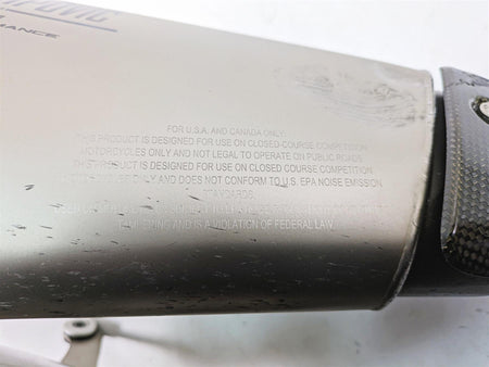 2016 Ducati Panigale 1299 S Akrapovic Exhaust Muffler Pipe Silencer 96480771A {{ shop.shopifyCountryName }} - Mototech271