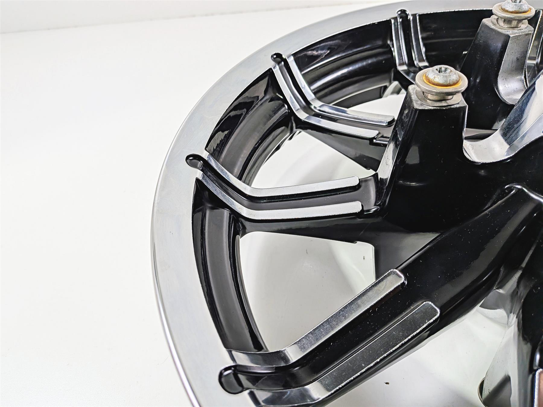 2018 Harley Touring FLHTCU Electra Glide Front Wheel Rim 17x3 Impeller Chrome 43300019-Mototech271