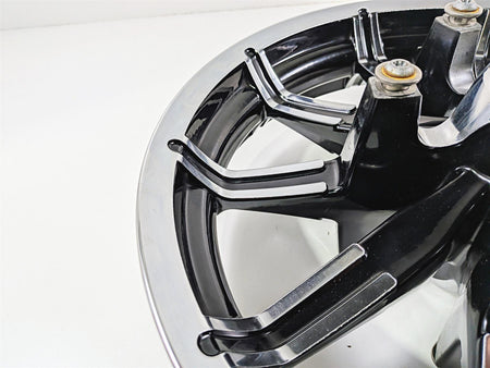 2018 Harley Touring FLHTCU Electra Glide Front Wheel Rim 17x3 Impeller Chrome 43300019-Mototech271