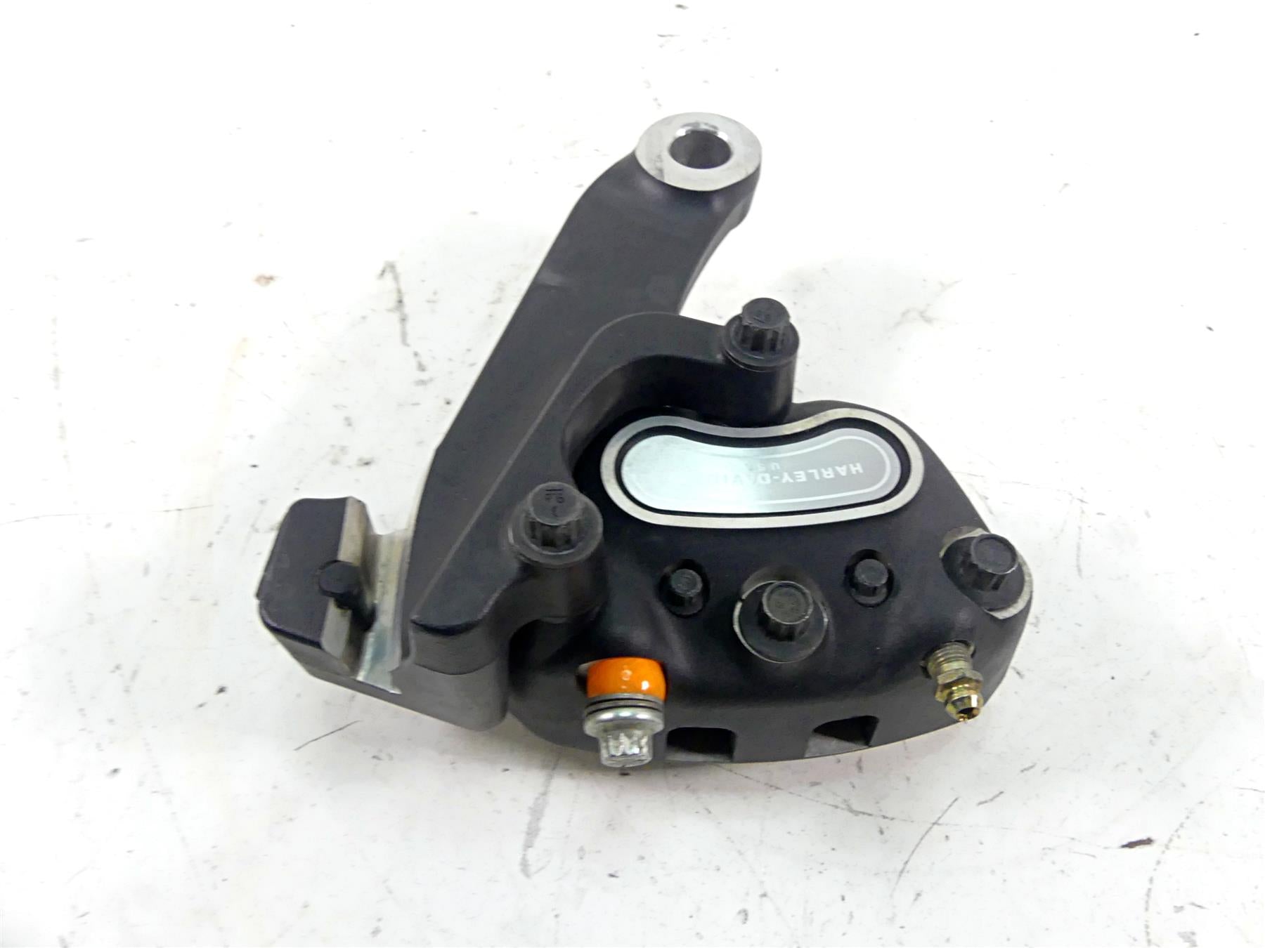 2006 Harley Softail FXSTSI Springer Rear Brake Caliper & Bracket 40908-06 {{ shop.shopifyCountryName }} - Mototech271