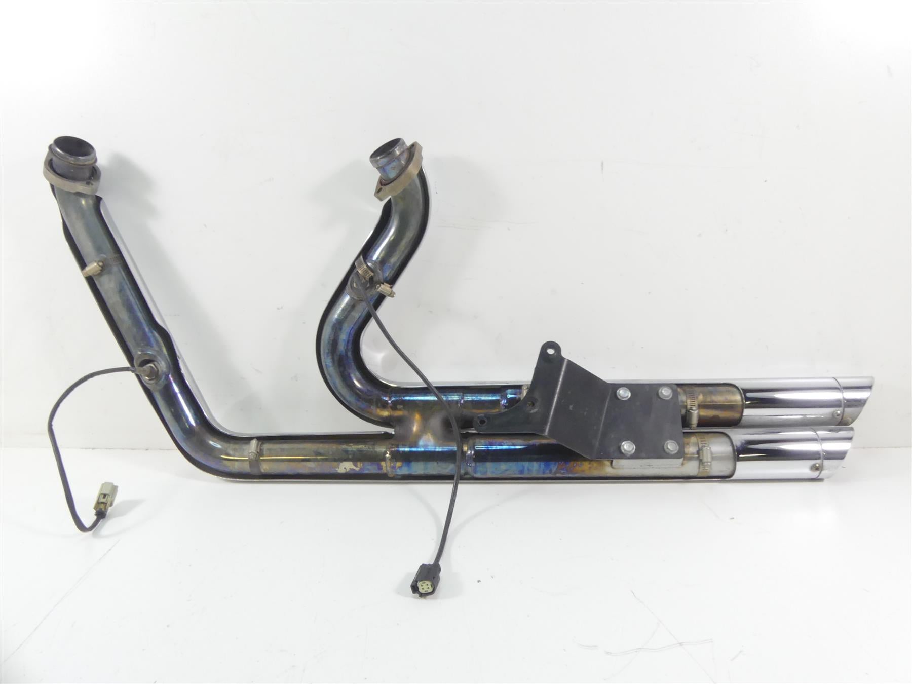 2013 Harley FXDWG Dyna Wide Glide Vance Hines Big Shots Staggered Exhaust 17935 {{ shop.shopifyCountryName }} - Mototech271