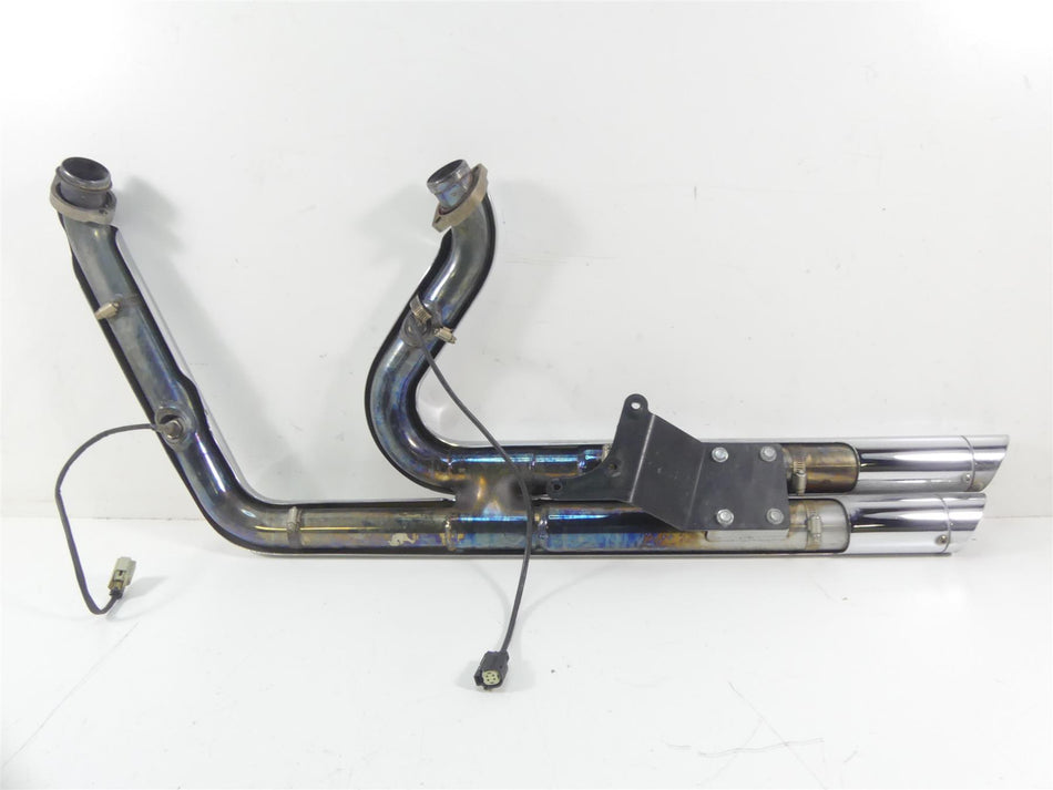 2013 Harley FXDWG Dyna Wide Glide Vance Hines Big Shots Staggered Exhaust 17935 {{ shop.shopifyCountryName }} - Mototech271
