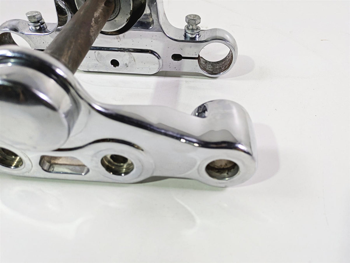 2004 Harley Softail FXSTDI Deuce Upper Lower Triple Tree Clamp 45769-00 45475-00 {{ shop.shopifyCountryName }} - Mototech271
