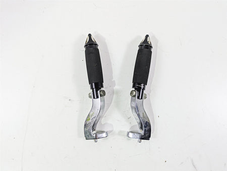 2001 Harley Touring FLHX Street Glide Avon Spike Rear Footpeg Set & Chrome Mount {{ shop.shopifyCountryName }} - Mototech271