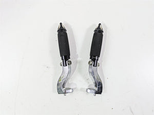 2001 Harley Touring FLHX Street Glide Avon Spike Rear Footpeg Set & Chrome Mount