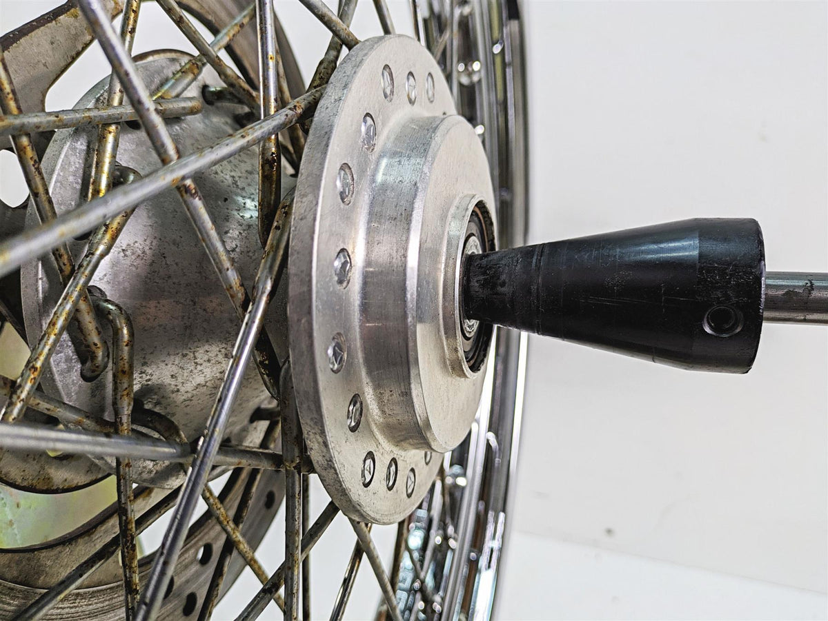 2007 Harley Sportster XL1200 C Straight 21x2.15 Front Wheel Rim 43557-05A {{ shop.shopifyCountryName }} - Mototech271