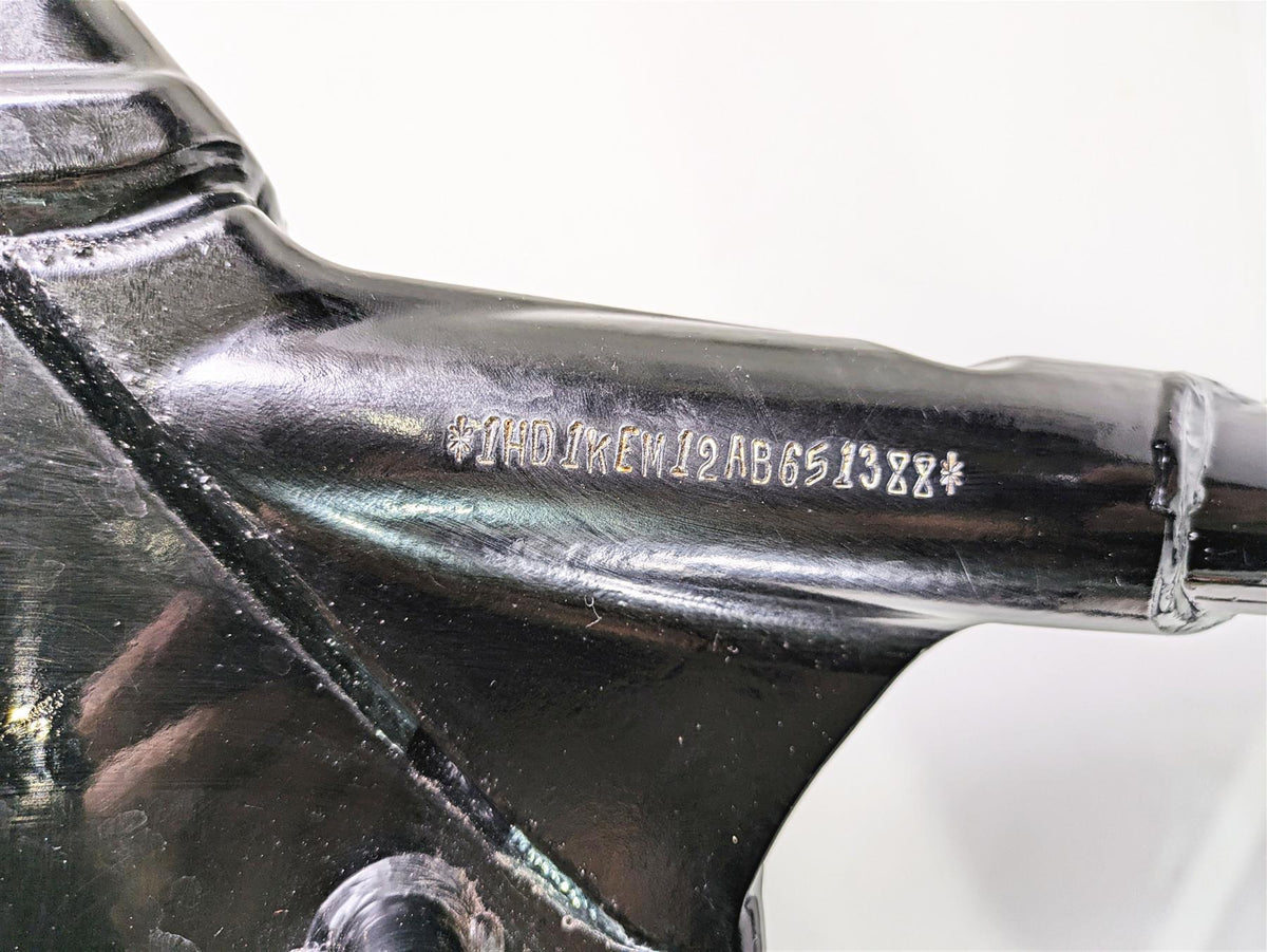 2010 Harley Touring FLHTK Electra Glide Straight Main Frame Chassis With Salvage Louisiana Title 47900-11BHP {{ shop.shopifyCountryName }} - Mototech271