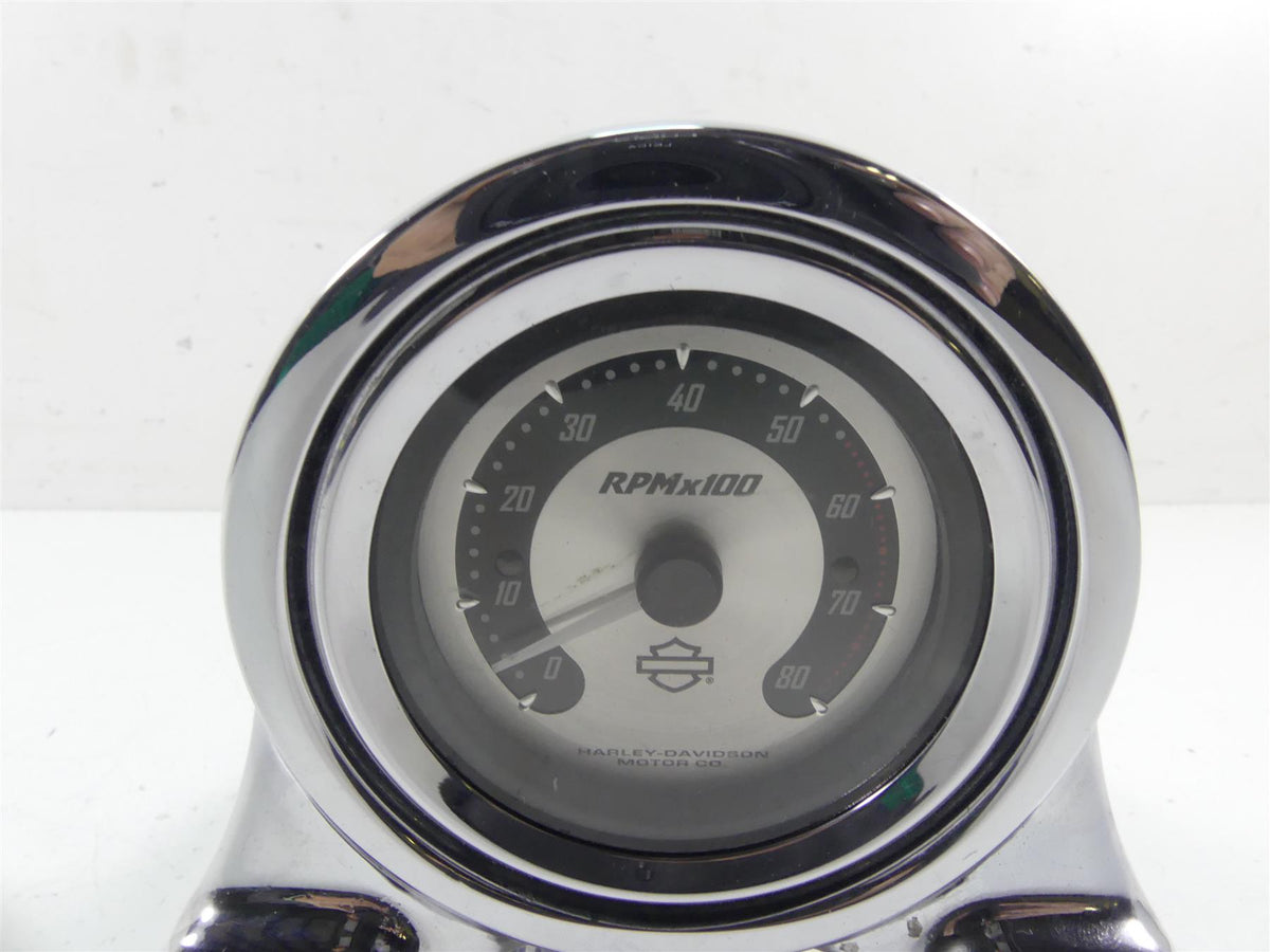2004 Harley Softail FXSTD SE CVO Deuce Handlebar Riser Tachometer Assy 69074-04A {{ shop.shopifyCountryName }} - Mototech271