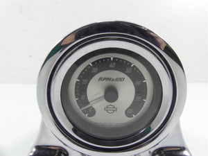 2004 Harley Softail FXSTD SE CVO Deuce Handlebar Riser Tachometer Assy 69074-04A