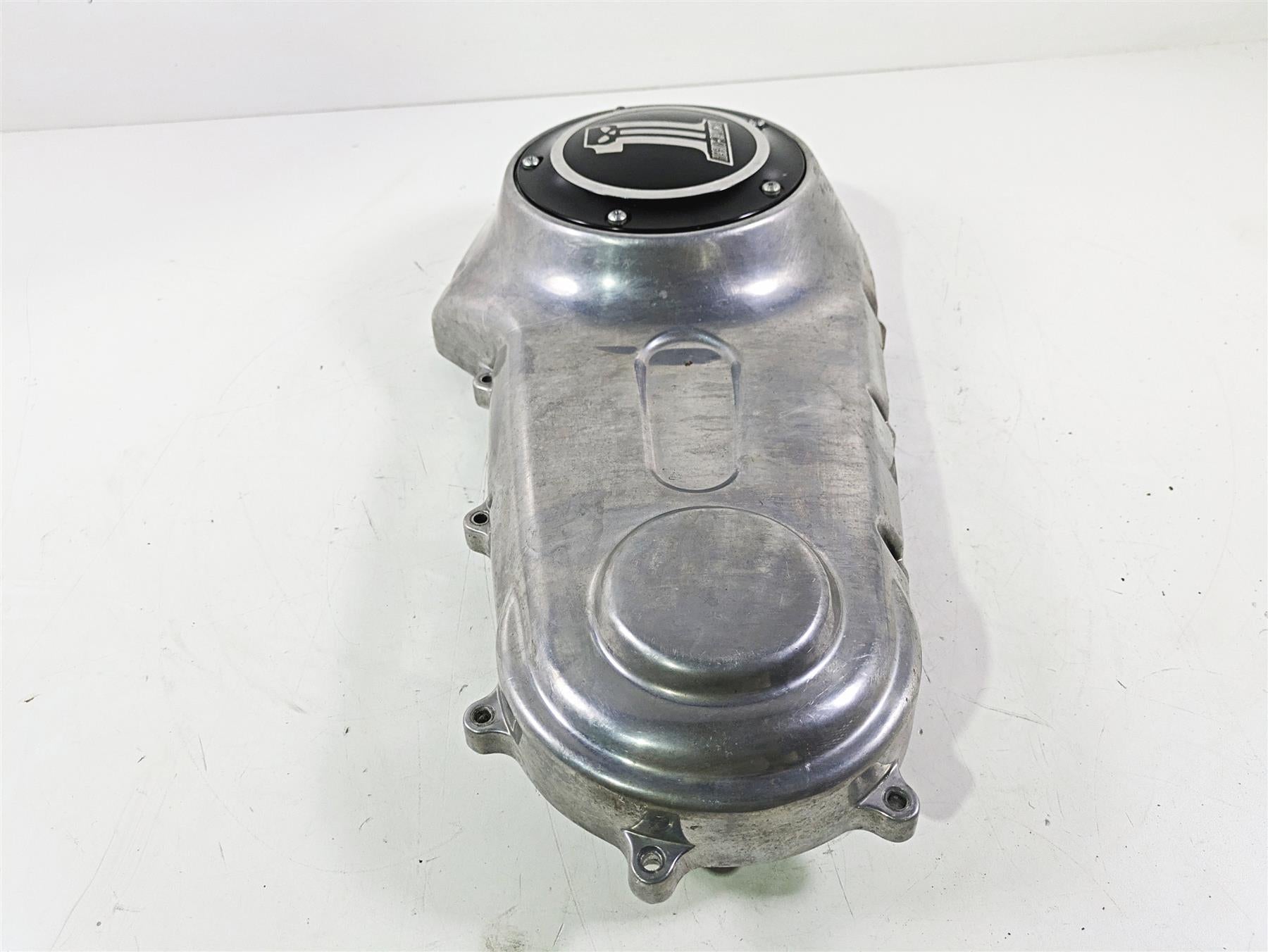 2008 Harley FLSTSB Cross Bones Outer Primary Clutch Cover 60784-06 {{ shop.shopifyCountryName }} - Mototech271