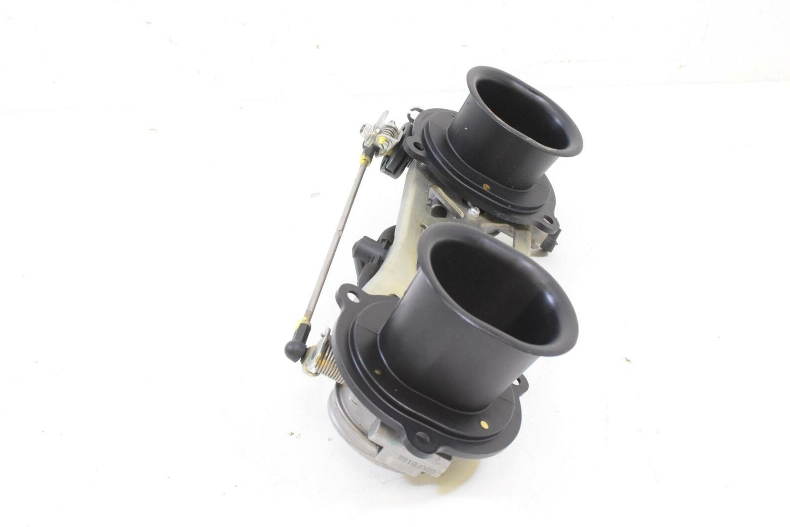 2010 Ducati 848 Complete Throttle Body Bodies Fuel Injector Set 28240803A {{ shop.shopifyCountryName }} - Mototech271