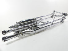 Load image into Gallery viewer, 1993 Harley FXSTS Softail Springer Straight Front End Chrome Fork +Axle 45569-88
