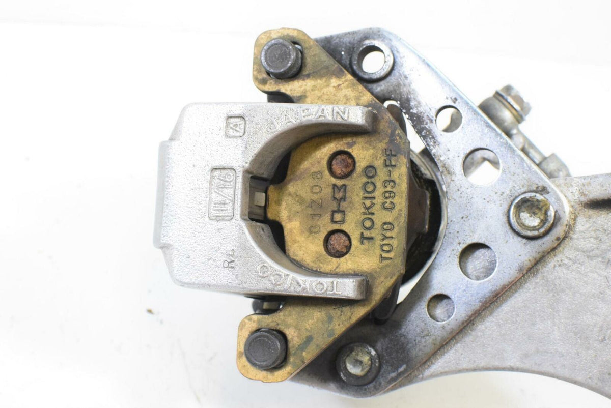 1988 Kawasaki VN1500 Vulcan SE 88 Rear Brake Tokico Caliper W/ Bracket 43041-123 {{ shop.shopifyCountryName }} - Mototech271