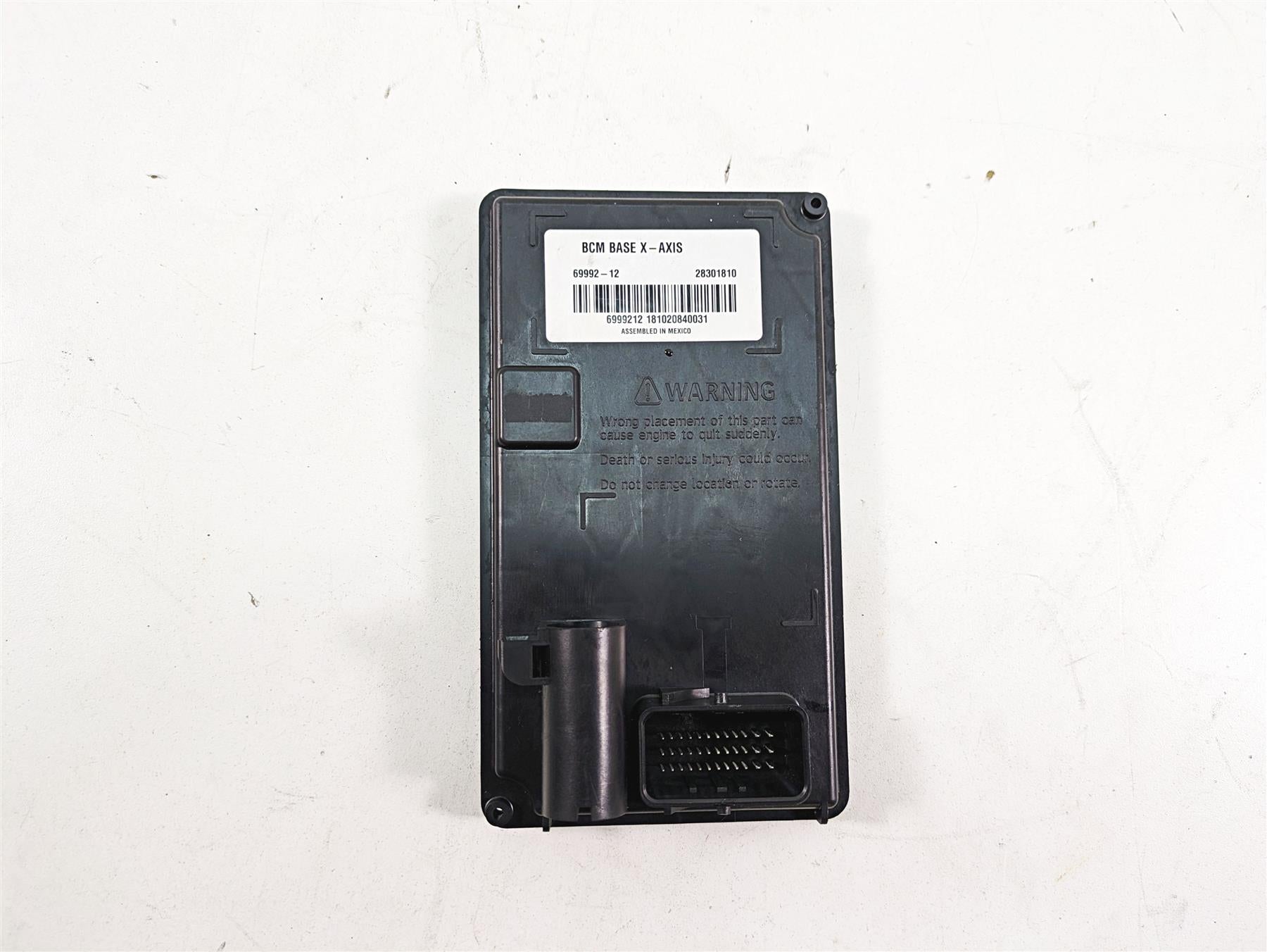 2012 Harley FLD Dyna Switchback Bcm Body Control Module Base X-Axis 69992-12 {{ shop.shopifyCountryName }} - Mototech271