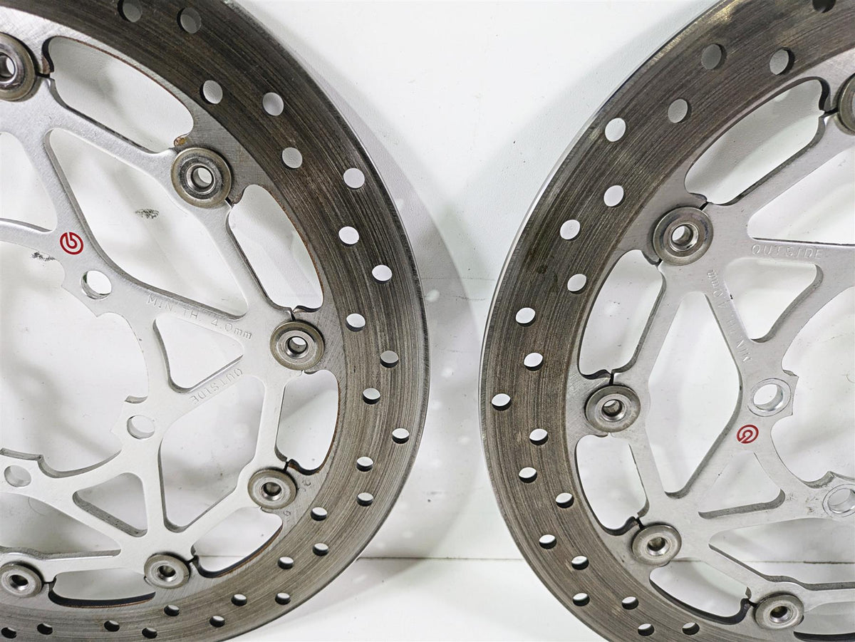 2020 Triumph Daytona 765 Moto2 Brembo Front Brake Rotor Disc Set T2022080 {{ shop.shopifyCountryName }} - Mototech271