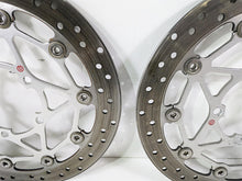 Load image into Gallery viewer, 2020 Triumph Daytona 765 Moto2 Brembo Front Brake Rotor Disc Set T2022080 | Mototech271
