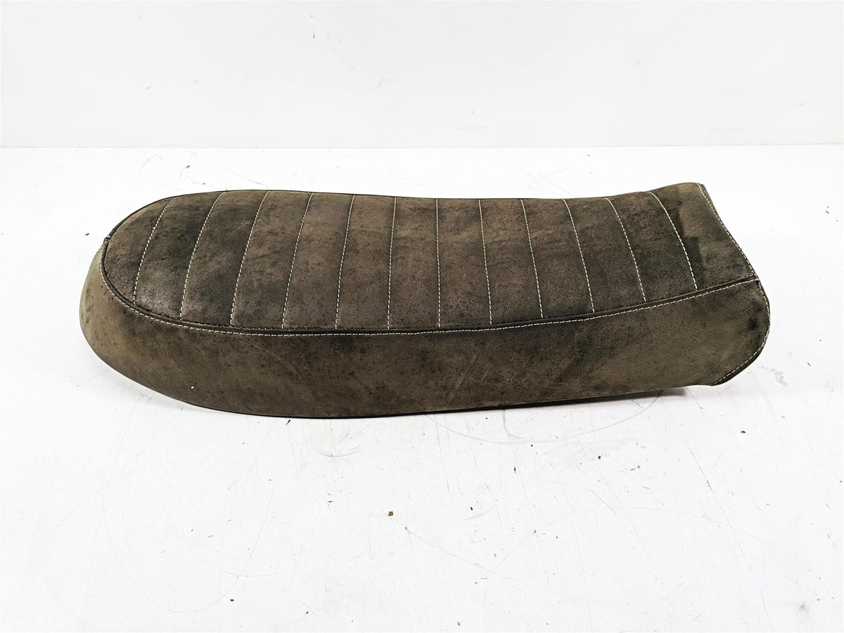 2013 Moto Guzzi V7 750 Stone Nice Recovered Brown Seat Saddle 978931 {{ shop.shopifyCountryName }} - Mototech271