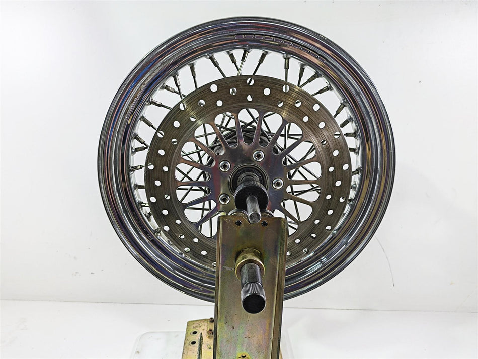 2004 Harley FLSTCI Softail Heritage Front Wheel Rim Rotor 16x3 READ 43005-05A {{ shop.shopifyCountryName }} - Mototech271