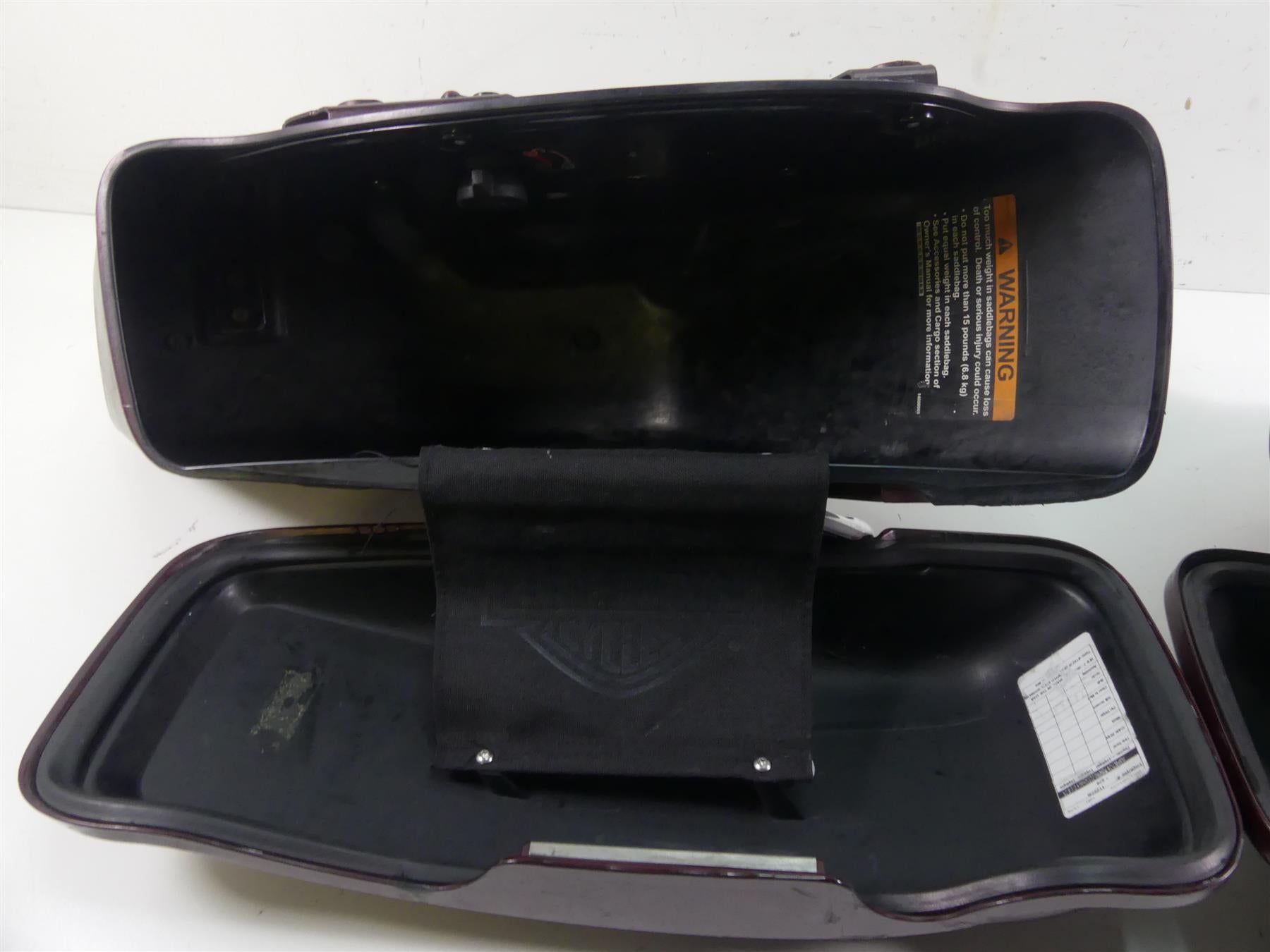 2015 Harley FLD Dyna Switchback Left Right Saddle Bag Saddlebag Set 90200019BDK {{ shop.shopifyCountryName }} - Mototech271