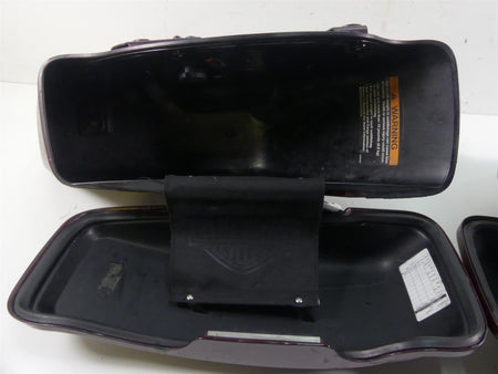2015 Harley FLD Dyna Switchback Left Right Saddle Bag Saddlebag Set 90200019BDK {{ shop.shopifyCountryName }} - Mototech271
