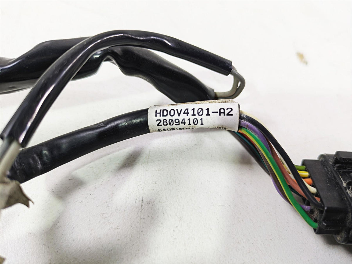 2009 Harley FXCWC Softail Rocker Instrument Indicator Lights Cluster 68954-08 {{ shop.shopifyCountryName }} - Mototech271