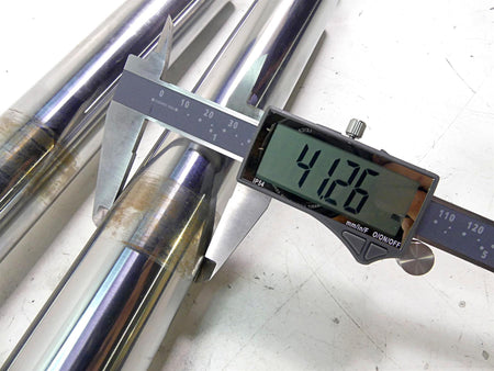 2011 Harley Softail FLSTF Fat Boy Straight 41mm Front Fork Leg Set 45916-07A {{ shop.shopifyCountryName }} - Mototech271