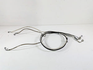 2017 Harley Touring FLHTKSE CVO E-Glide Front Abs Brake Line Set 77" 41800573 | Mototech271