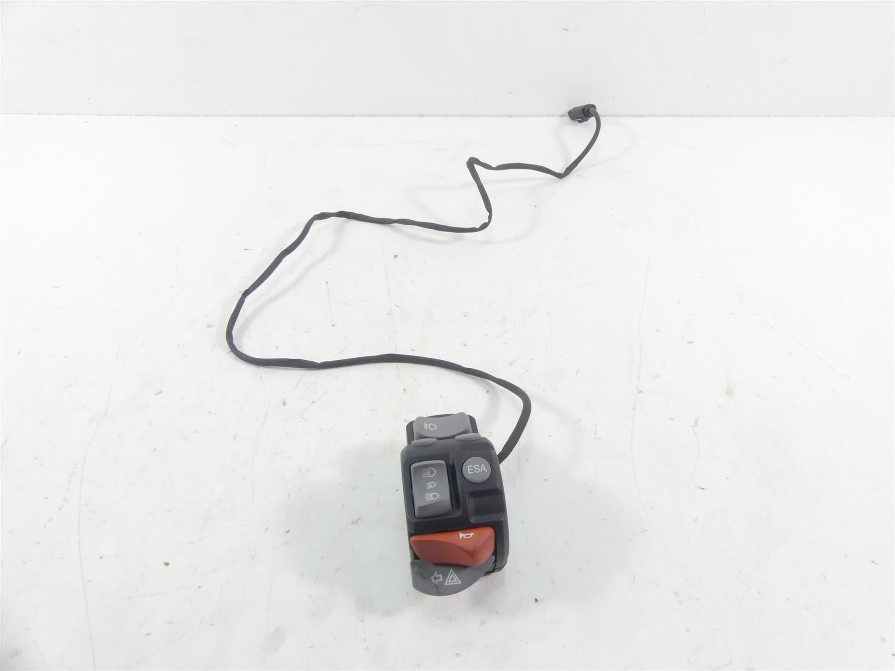 2011 BMW R1200GS K255 Adv Left Esa Abs Asc Light Horn Control Switch 61317704627 | Mototech271