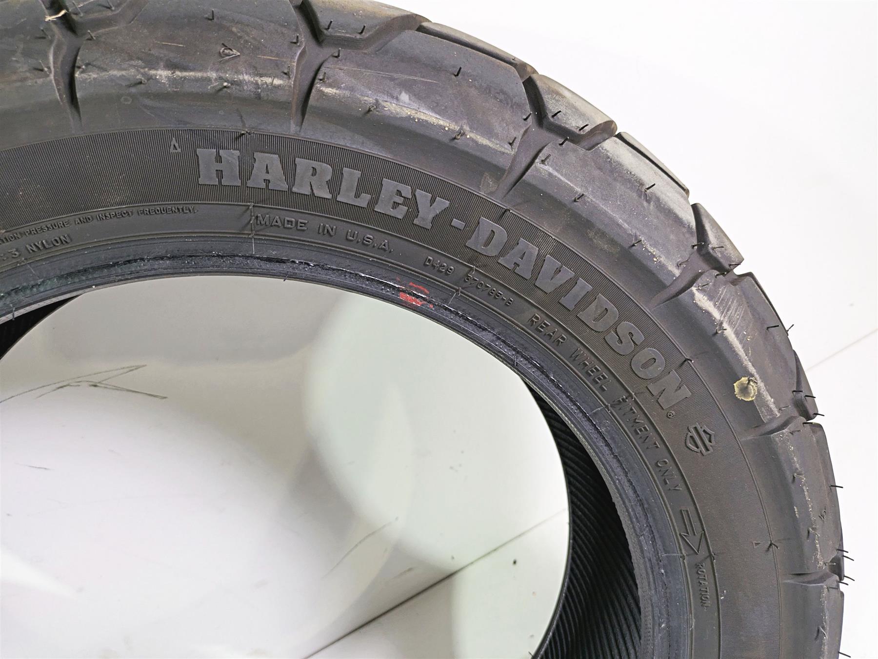 Harley Davidson Front Rear Dunlop D429 Tire Set 43100039 43200039 {{ shop.shopifyCountryName }} - Mototech271