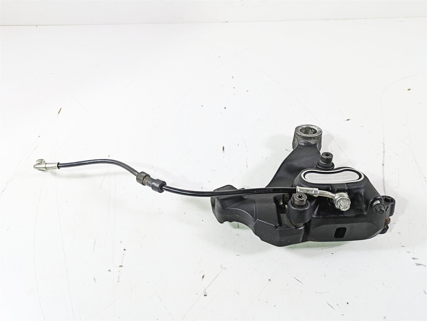 2015 Harley FXDL Dyna Low Rider Nice Rear Brake Caliper & 25mm Bracket 40908-08 {{ shop.shopifyCountryName }} - Mototech271
