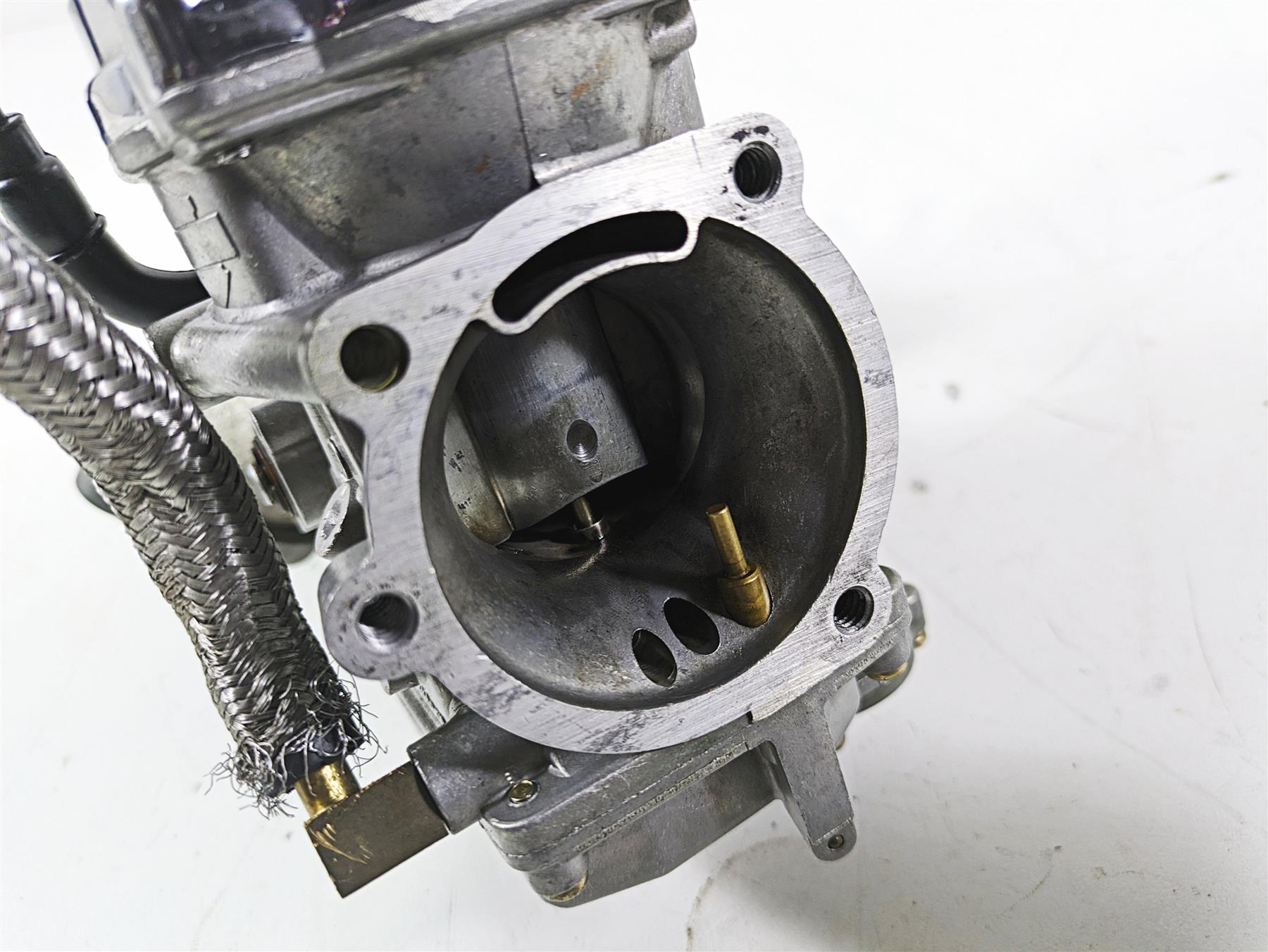 2003 Harley Dyna FXDL Low Rider 100TH Carburetor Carb & Intake 27421-99C {{ shop.shopifyCountryName }} - Mototech271