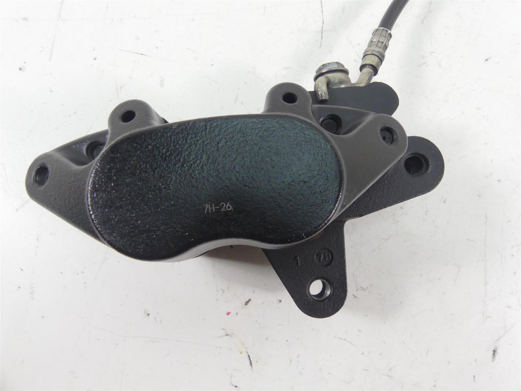 2018 Harley Softail FXBB Street Bob Front Brake Caliper + Line 41300095 {{ shop.shopifyCountryName }} - Mototech271